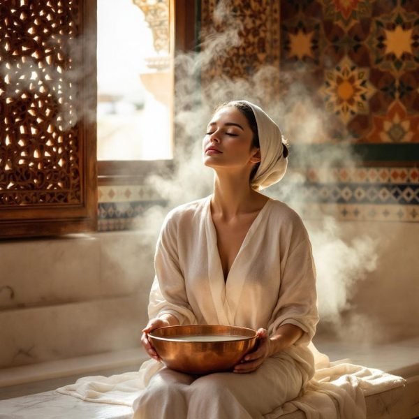 Woman in Hammam